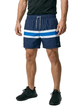 Pantaloncino Da Bagno Color Block Navy S - Pepe jeans - FashionsVida