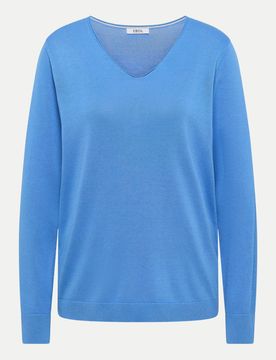 Cecil Basic Strickpullover Blau M