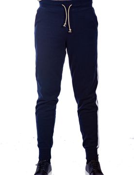Pantalone In Felpa Piquet F19128 07 NAVY