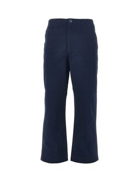 Pantalone roy roger's chino adrian gabardine - blue