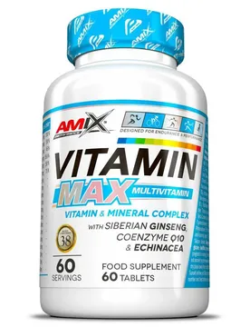 Comprimés Vitamin Max Saveur Neutre 60 Unités