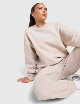 Womens Gym Life Swoosh Oversized Crew Sweatshirt - Marrone, marrone marrone Donna taglia M - Nike - FashionsVida