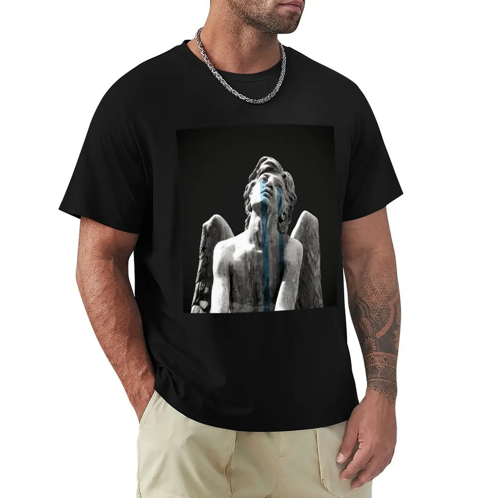 Crying Angel T-Shirt Mechanic Work Tee Shirt - Aliexpress - FashionsVida