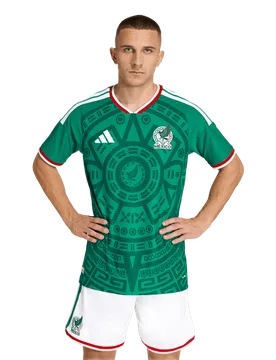 Authentic Mexico Men Jerseys/Replicas - Green - Size XXXL - Poly Mesh - Green - Size: 3X-Large - Adidas - FashionsVida