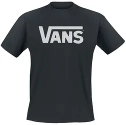 T-Shirt - Classic - S bis XXL - für Männer - Größe S - schwarz/weiß - Männer - male