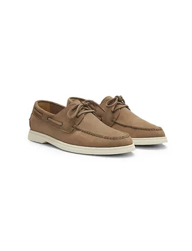 Chaussures bateau SIENNE beige 45 - BOSS - FashionsVida