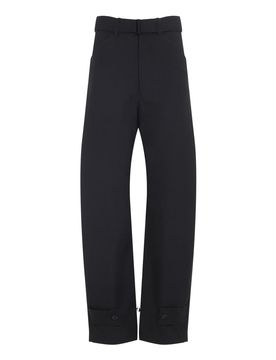 Lemaire Pantaloni sartoriali curvi