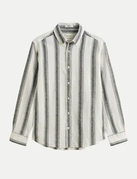 Gestreiftes Langarm-Hemd Mehrfarbig S - Gant - FashionsVida