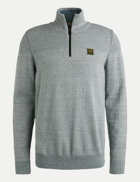 Troyer mit Strickmuster Grau XXL