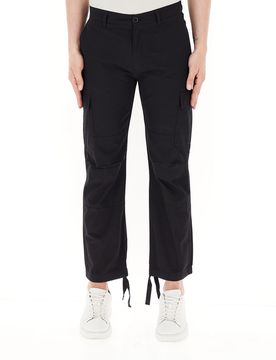 IUTER Pantalone cargo NERO 33