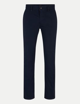 Orange Slim-Fit Chino Blau 36/34