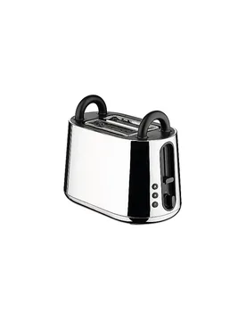 Tostadora TORU 2 rebanadas NE03/B Acero inoxidable 18/10 plata - Alessi - FashionsVida
