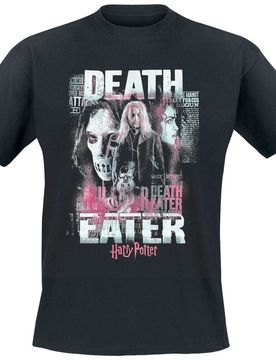 T-Shirt - Death Eater - S bis XXL - für Männer - Größe XL - schwarz - Lizenzierter Fanartikel - Männer - male