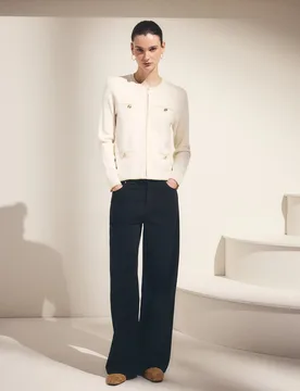 Chaqueta de mujer lurex cremallera - Woman El Corte Inglés - FashionsVida