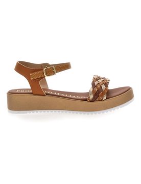 Sandali con Platform Marroni 4198 37
