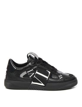 Sneaker Vl7N In Vitello E Nastri
