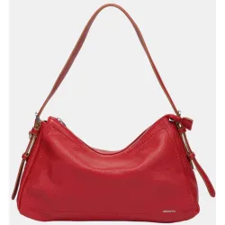 Bolso de hombro con asa a contraste