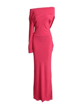 Maxi-Kleid Damen Fuchsia 34,38 Damen - SEMICOUTURE - FashionsVida