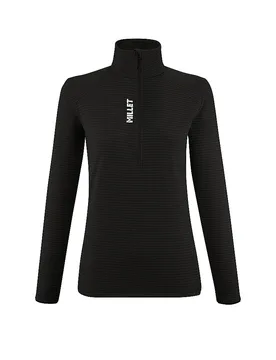 Zipshirt de senderismo para mujer Intense Fleece negro L - Millet - FashionsVida
