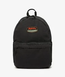 Superdry Women's Workwear Montana Rucksack aus Canvas Schwarz - Größe: 1Größe