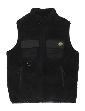 Smanicato Uomo Grog Sherpa Vest Black