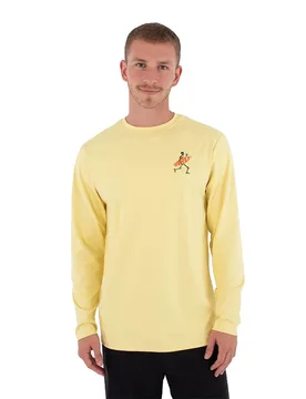 Rash Guard Manches Longues Regular Flamengue Nectarine L - Hurley - FashionsVida