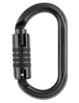 Karabiner Oxan Triact Lock schwarz Default Title adult - Petzl - FashionsVida