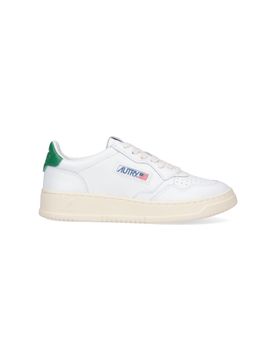 Women's Leather Sneakers with Towel Lining