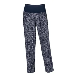 Freizeithose M weiss blau