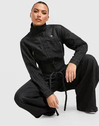 Womens Denim Trackpants - Nero, nero nero Donna taglia 34