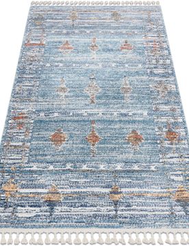 Teppiche Modern Teppich Belle Bf13c Blau / Beige 120x170 Cm 120x170 Cm