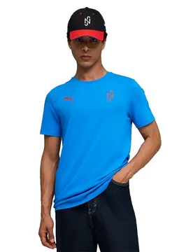 T-shirt à Manches Courtes Neymar Jr Playmaker Team Royal / Red XS - Puma - FashionsVida