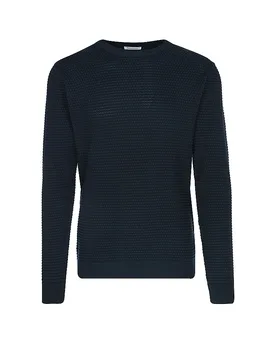 Sweater VAGN noir L - Knowledge Cotton Apparel - FashionsVida