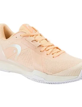 Sprint Pro 4.0 Clay Shoes Apricot / Vanilla UK 9 - Head Racket - FashionsVida