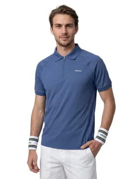 Player Short Sleeve Polo Navy XS - Siroko - FashionsVida