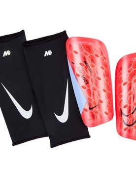 Mercurial lite superlock espinilleras Rojo (L)