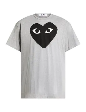 Camiseta Hombre Gris XXL Hombre - Comme Des Garçons Play - FashionsVida