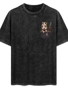 Pocket Hunter Felis T-Shirt t shirts for man graphic funny man t shirt luxury funny t shirts man shirts with prints T-Shirt - Aliexpress - FashionsVida