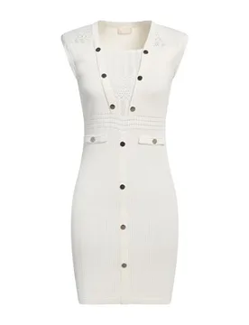 Mini-Kleid Damen Off white L,M Damen - LIU •JO - FashionsVida