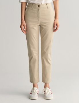 Para mujer. 4150261 Pantalón chinos Slim Fit (38), Casual, Algodón