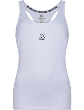 Top de padel de mujer white - Munich - FashionsVida