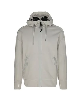 Sweat-shirt zippé beige L - CP Company - FashionsVida