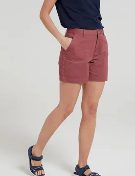 Bayside Womens Shorts - Pink - Pink - Size: 8 - Mountain Warehouse - FashionsVida