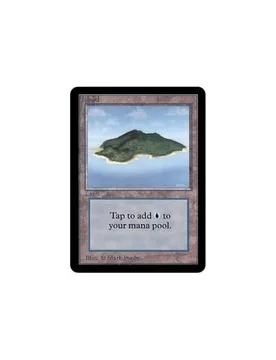 Island (#2) Alpha - Magic: The Gathering - FashionsVida