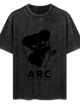 Katie the ARC Koala - we are working hard for you little one - in yellow T-Shirt Big Size Short Sleeve Tee for Men - Aliexpress - FashionsVida