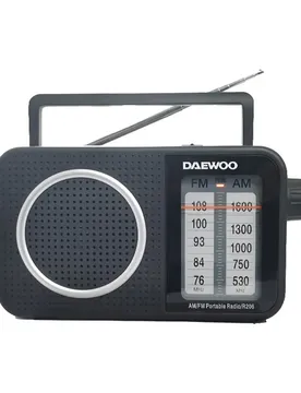 Radio Portable Dw1124 Black One Size unisex