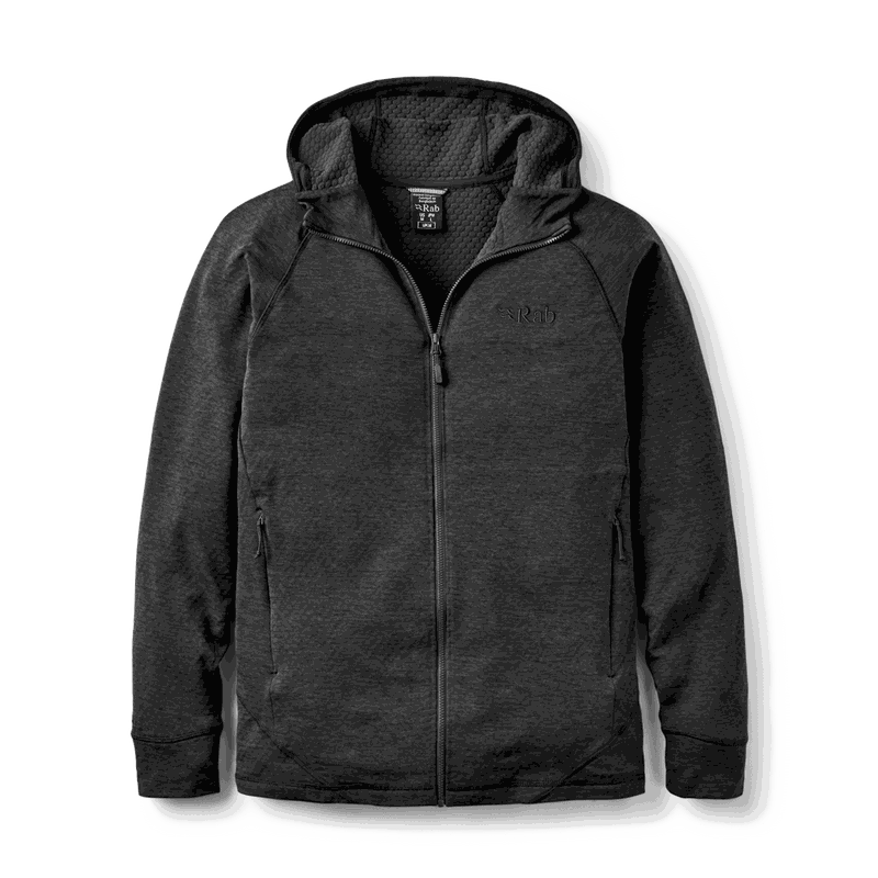 Nexus Hoody Fleecejacke Schwarz L