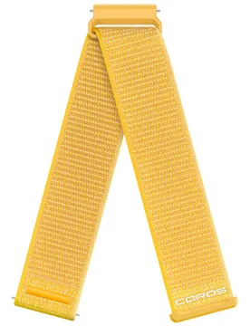 Nylon apex 4 22mm correas de relojes deportivos Amarillo (UNICA) - COROS - FashionsVida