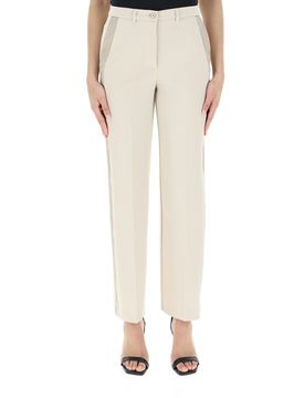 Pantalone gamba dritta BEIGE M