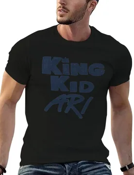 King Kid Ari Text T-Shirt t shirts for man cotton soft t shirts with prints t shirt personalised T-shirt - Aliexpress - FashionsVida